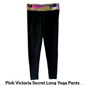 Pink Victoria Secret long Yoga Pants Size Small